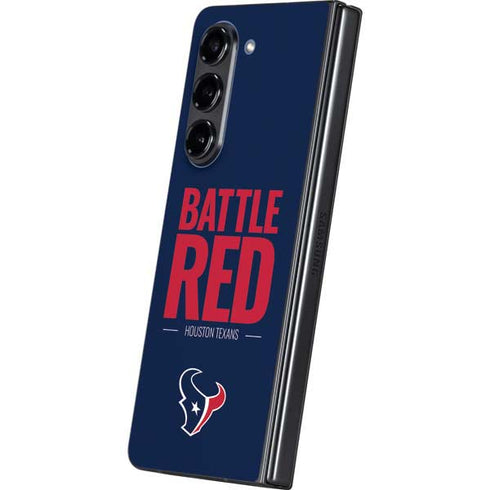 NFL Houston Texans Team Motto Galaxy Z Fold5 5G Skin